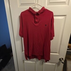 Ralph Lauren Red Polo Shirt